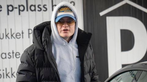 Marius Borg Hoiby on his way to a meeting with his lawyer in Oslo on 19 January 2026