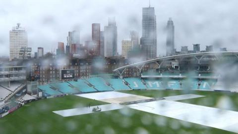 Covers on at the Oval in 2023