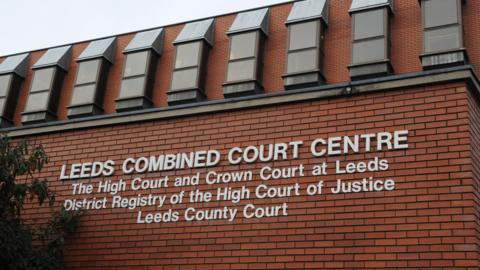 The exterior of Leeds Crown Court