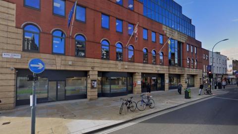 A street view of the Hammersmith and Fulham Council office on King Street.