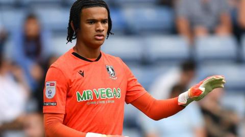 Pierce Charles in action for Sheffield Wednesday