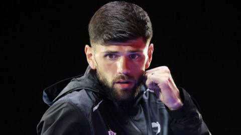 Joe Cordina at open workout 