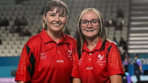 Amy Williams and Lauren Gowen