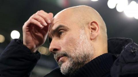 Manchester City boss Pep Guardiola 