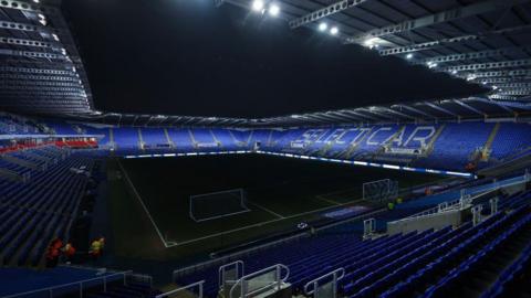 A general internal view of the Select Car Leasing Stadium home of Reading before the Sky Bet League One match between Reading FC and Shrewsbury Town FC at Select Car Leasing Stadium on February 11, 2025 in Reading, England.