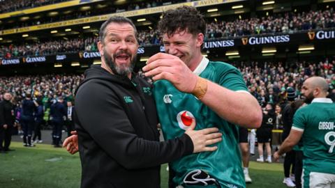 Andy Farrell and Darragh Murray