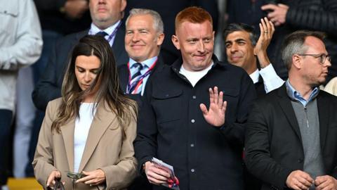 Will Still in attendance at Southampton v Arsenal in the Premier League