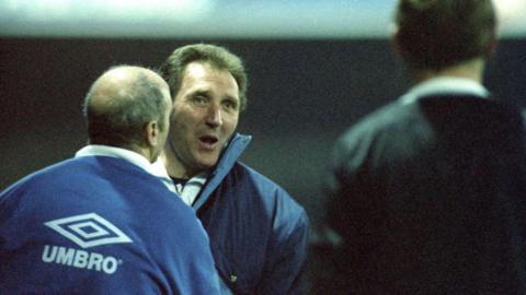 Wilkinson during his time in charge of Leeds 