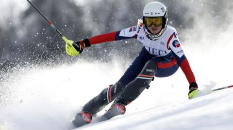 Great Britain's Victoria Palla in action
