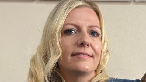Kerry Hurt who lost her baby Theo seven years ago with son Zach