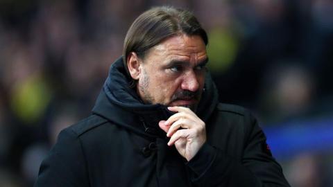 Daniel Farke managing Leeds