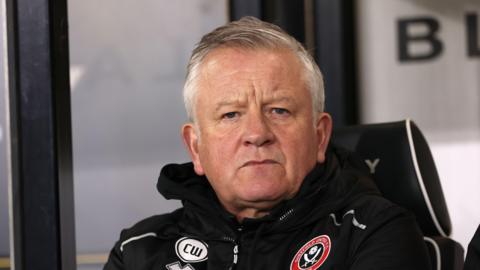 Sheffield United boss Chris Wilder
