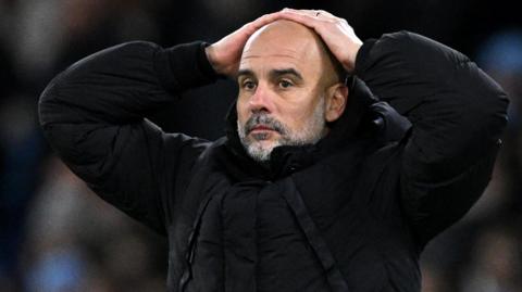 Manchester City boss Pep Guardiola