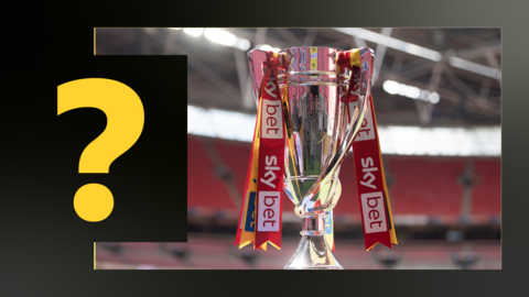Championship play-off final trophy