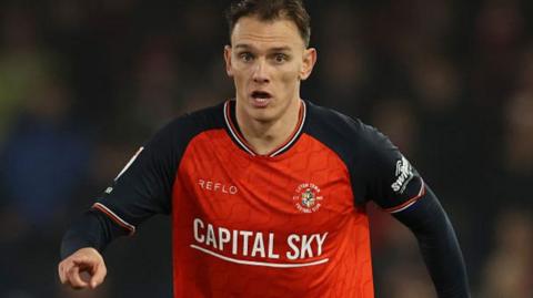 Luton Town's Kal Naismith