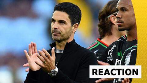 Mikel Arteta claps the Arsenal fans