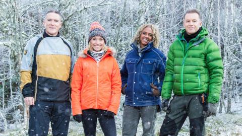 Chris Packham, Michaela Strachan, Gillian Burke, and Iolo Williams