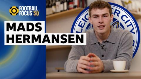 Leicester City's Mads Hermansen