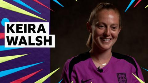 England's Keira Walsh speaks ahead of the Lionesses opening game at Euro 2025