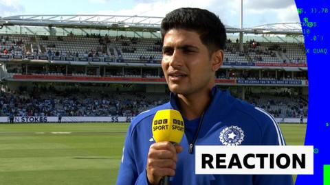 India's Shubman Gill