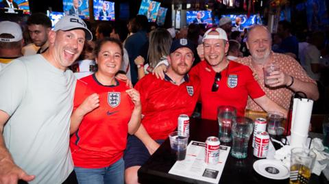 England fans in Atlanta