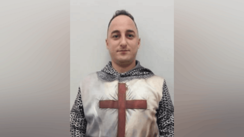 A custody image of Julian Valente Pereira