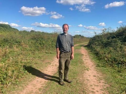 Campaigner Paul Cawthorne at Sutton Walls