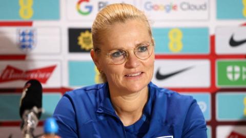England women's manager Sarina Wiegman