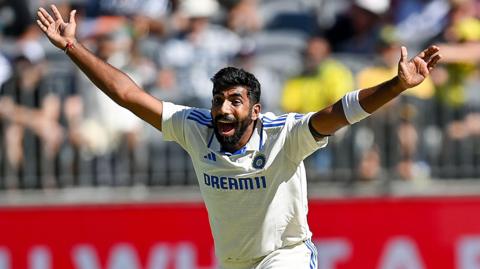 Jasprit Bumrah appeals