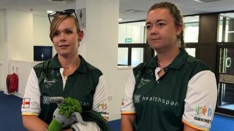 Zoe (left) and Lisa Gray
