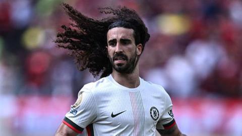 Marc Cucurella in action for Chelsea