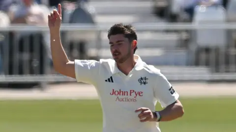 Nottinghamshire's Josh Tongue