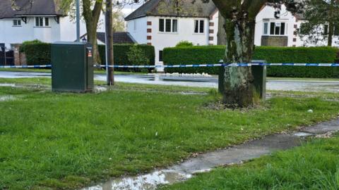 Properties were flooded after the main burst