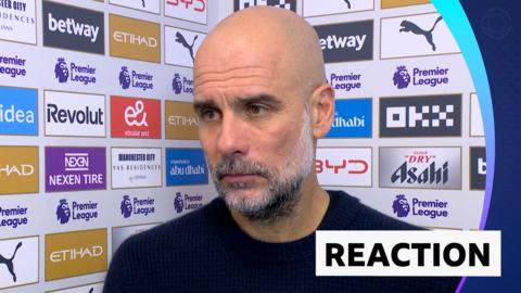 Man City boss Pep Guardiola