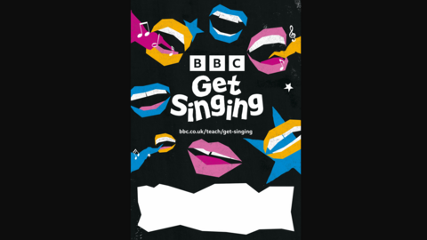 BBC Get Singing Poster