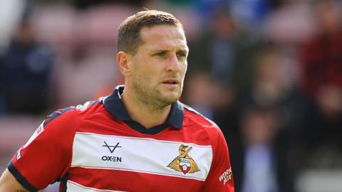 Billy Sharp playing for Doncaster Rovers