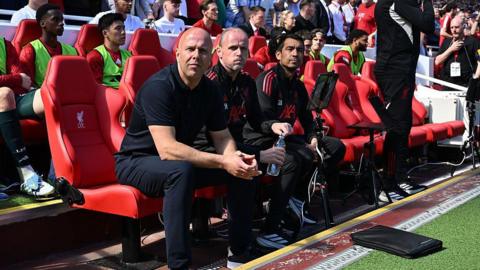 Arne Slot and his coaches