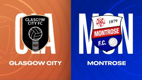Glasgow City and Montrose badges
