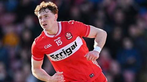 Lachlan Murray celebrates scoring a goal