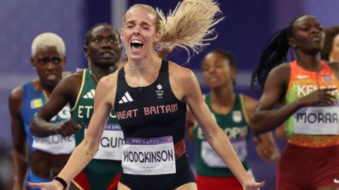 Keely Hodgkinson wins Olympic 800m gold