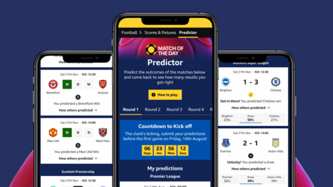 MOTD Predictor game
