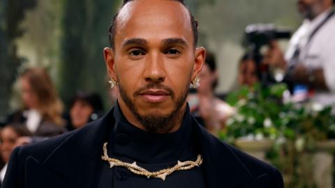 Lewis Hamilton at the Met 