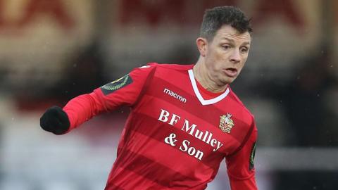 Jamie Cureton playing for Hornchurch in 2020