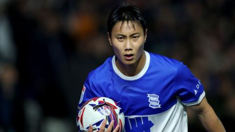 Birmingham City's Paik Seung-Ho during a Sky Bet League One match