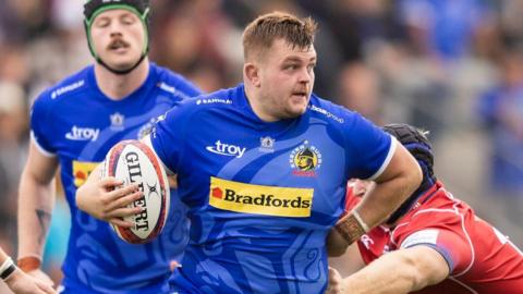 Danny Southworth in action for Exeter Chiefs earlier this season