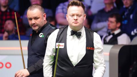 Stephen Maguire and Shaun Murphy
