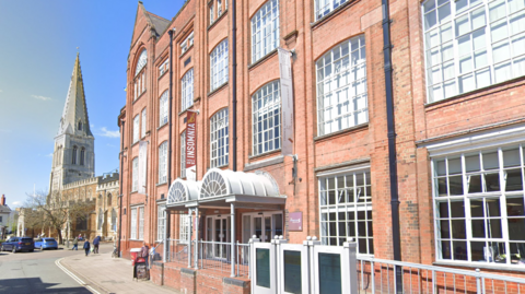 A street view of the Harborough District Council building