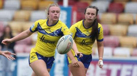 Warrington Women in action