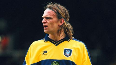 Richard Sneekes playing for West Brom in 2001