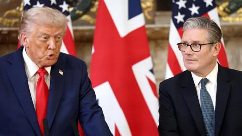 Trump and Starmer